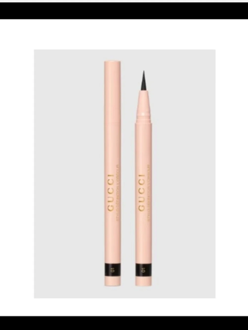Gucci Felt-Tip Eyeliner — In 01 Eve Black NIB